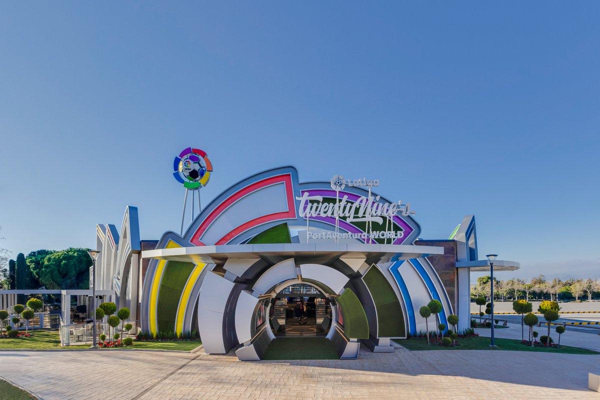 Portaventura_ES's tweet photo. MAÑANA ES EL DÍA 🔝 

¡Llega el estreno de @LaLiga TwentyNine’s #PortAventura World: un sports bar con una experiencia gastronómica innovadora 🍴 &amp; The Beat Challenge: un videojuego inmersivo con tecnología de realidad aumentada📱
¿Estás preparad@? ⚽🎢#UnlockTheGame 🔓 https://t.co/72FRVFTvQF