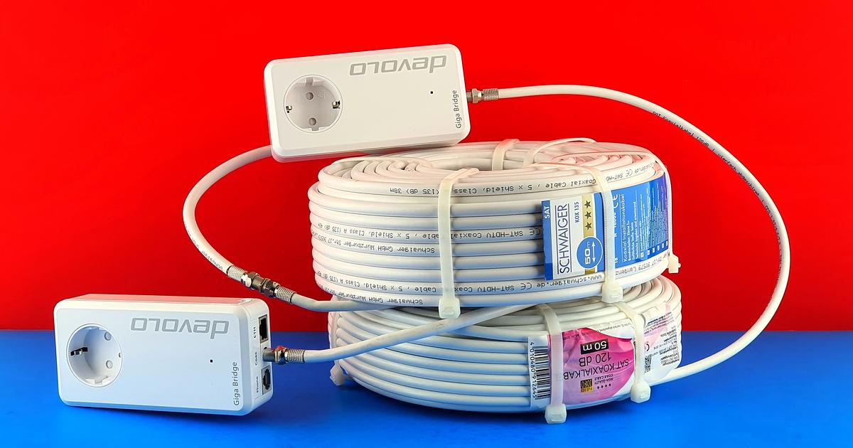 Devolo Giga Bridge im Test: Datenübertragung per Koax – schneller als Powerline dlvr.it/SFRHgJ