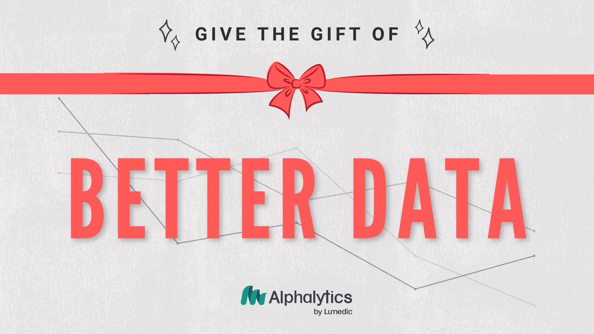 'Tis the season of eliminating denials! Give your organization the gift of advanced data analytics and in return decrease your denials rate and improve your claims process. With better data you can spend more time on what really matters, the patient. lumedic.io/rcm-analytics