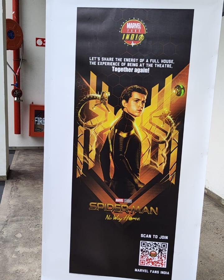 MarvelFansKL's tweet photo. സ്പൈഡർമാൻ നോ വേ ഹോമിന്റെ റിലീസുമായി ബന്ധപ്പെട്ട് ഞങ്ങളുടെ കോഴിക്കോട് ഡിസ്ട്രിക്റ്റ് ക്ലബ് സ്ഥാപിച്ച ഹോർഡിങ് 🔥

@SonyPicsIndia 
@Marvel_India 
@MarvelFansIN https://t.co/C0ajbJXO98