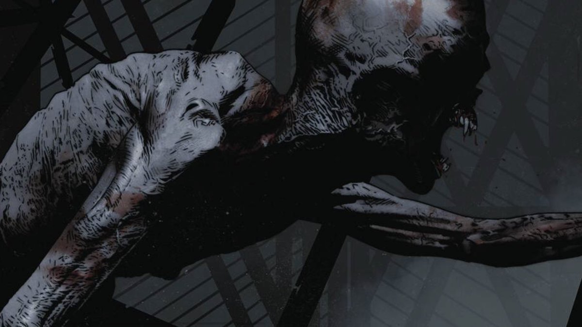 A monster is unleashed, and it is up to Nocona, a Comanche language expert, to communicate with the vampire to find out what it really wants. 

OUT #3 by <a href="/Robwilliams71/">Rob Williams</a> and <a href="/willconrad/">Will Conrad</a> is in stores today! #ncbd #horror