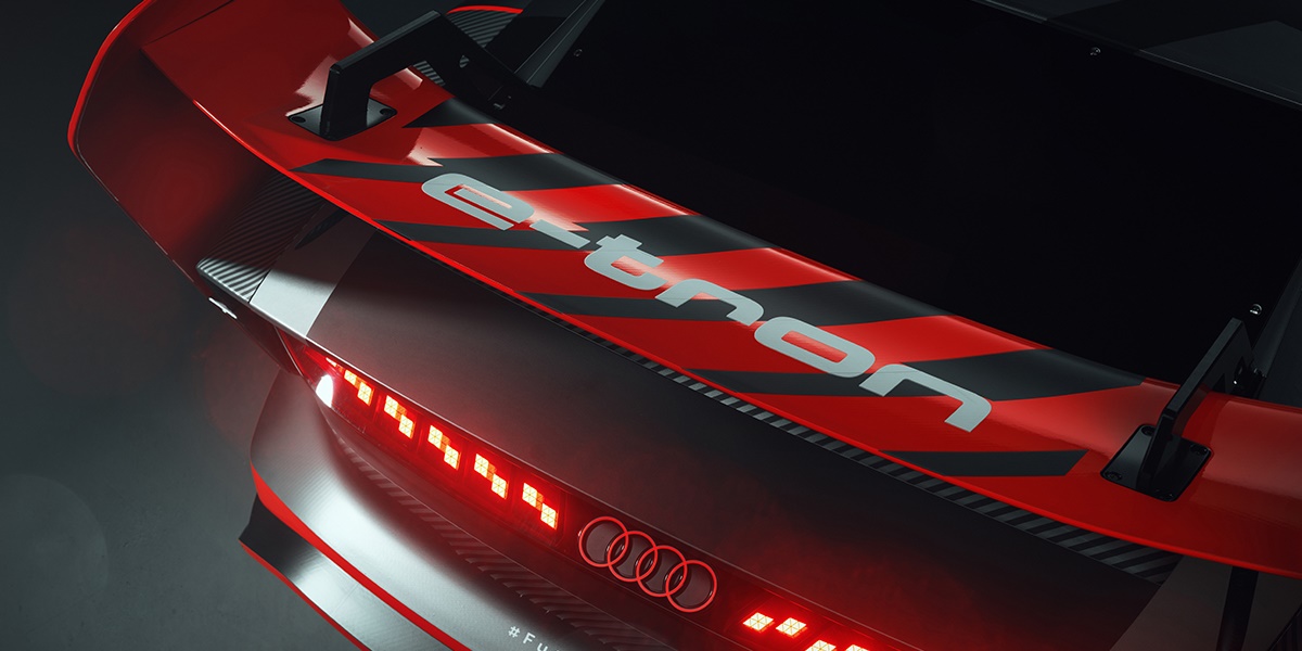 AudiOfficial's tweet photo. A new car on the block. Our ambassador, @kblock43, inspired Audi designers and engineers to create a one-off fully electric model which will take Gymkhana into the future.  

Meet the Audi S1 e-tron quattro Hoonitron now: https://t.co/0D4mPZfID4. https://t.co/8Le3lQntuW