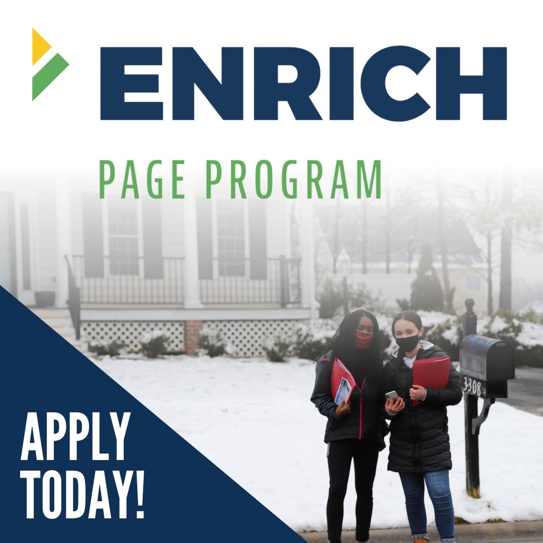 Today is the LAST DAY to submit applications for our Enrich Page Program! If a student you know is interested in learning more about the legislative process and getting real-life experience down at Virginia's Capitol, have them apply here: familyfoundation.org/page-program