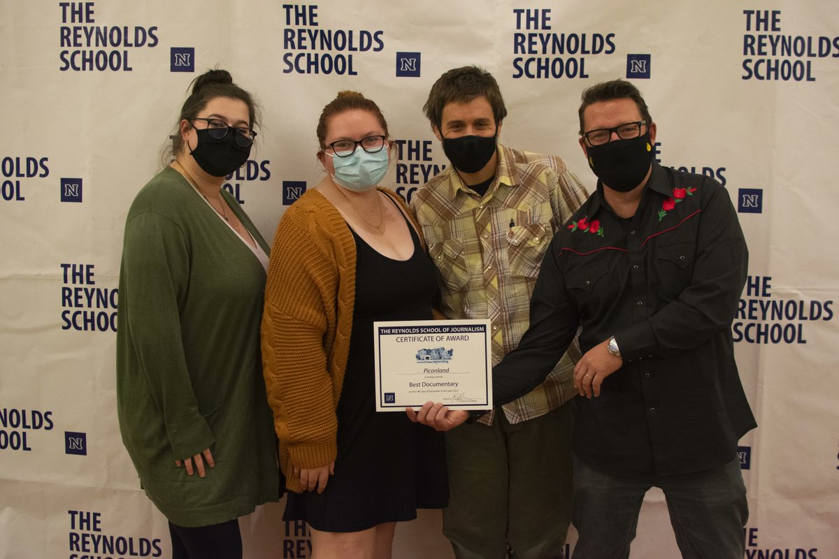 RSJNevada's tweet photo. The 2021 Student Documentary Film Festival saw four great documentaries premiered on the big screen! Congratulations to all of the filmmakers on producing these films in only one semester! #DocumentaryFilms #FilmFestival https://t.co/zSoLuZA3qO