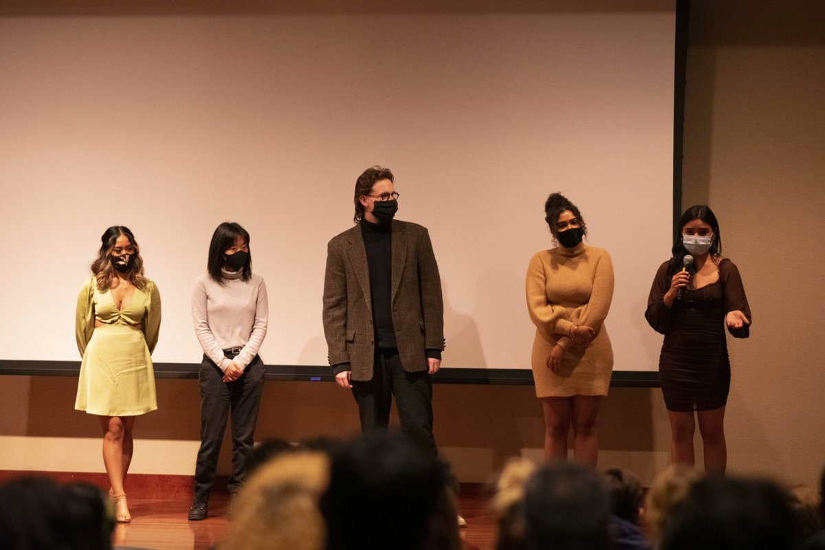 RSJNevada's tweet photo. The 2021 Student Documentary Film Festival saw four great documentaries premiered on the big screen! Congratulations to all of the filmmakers on producing these films in only one semester! #DocumentaryFilms #FilmFestival https://t.co/zSoLuZA3qO