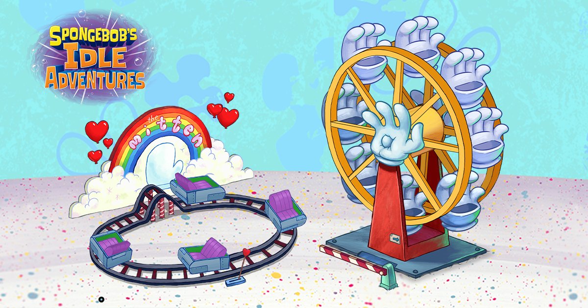 IdleSpongeBob's tweet photo. The GLOVE WORLD event returns tomorrow! https://t.co/3WrJiEu04L