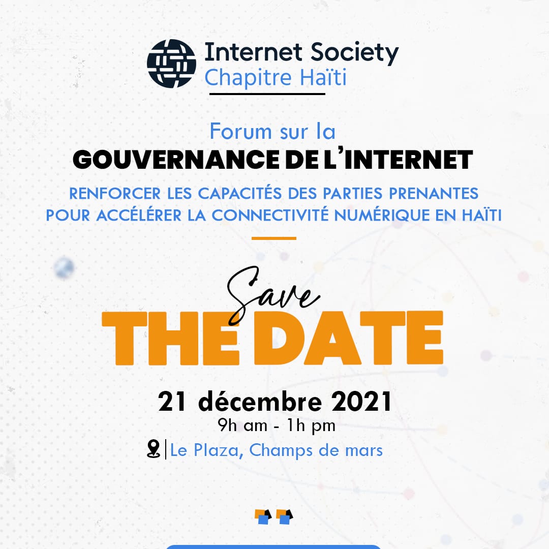 raphelbelizaire's tweet photo. L'internet, plus qu'un simple outils se présente à l'appréciation comme un élément incontournable dans notre société.
- Utilisateur
- Secteur Privé
- Gouvernement
- Universitaire
Nous pouvons tous à notre manière façonner l'#internet. #FGI21 @isoc_haiti @intgovforum https://t.co/Chp54UW2XE