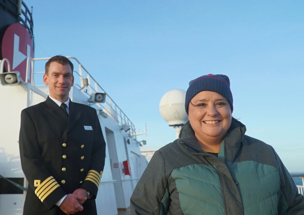 Hurtiagents's tweet photo. We're thrilled that Susan Calman joined us for an epic adventure to Norway which will feature in a 2-part special of 'Christmas Cruising with Susan Calman' airing 20/21 December on @channel5_tv at 9pm. 

Catch @SusanCalman tonight on @BBCTheOneShow from 7pm as she talks cruising https://t.co/pVa2j6Xue8