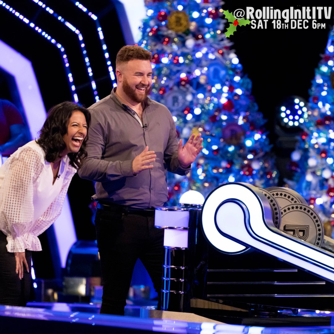 🎄 Let the Christmas Festivities begin! 🎄

Catch <a href="/ranvir01/">ranvir singh</a> and her contestant Dom on the Rolling In It Christmas Special, this Saturday at 6pm on <a href="/ITV/">ITV</a> and <a href="/WeAreSTV/">STV</a> 

#rollinginit