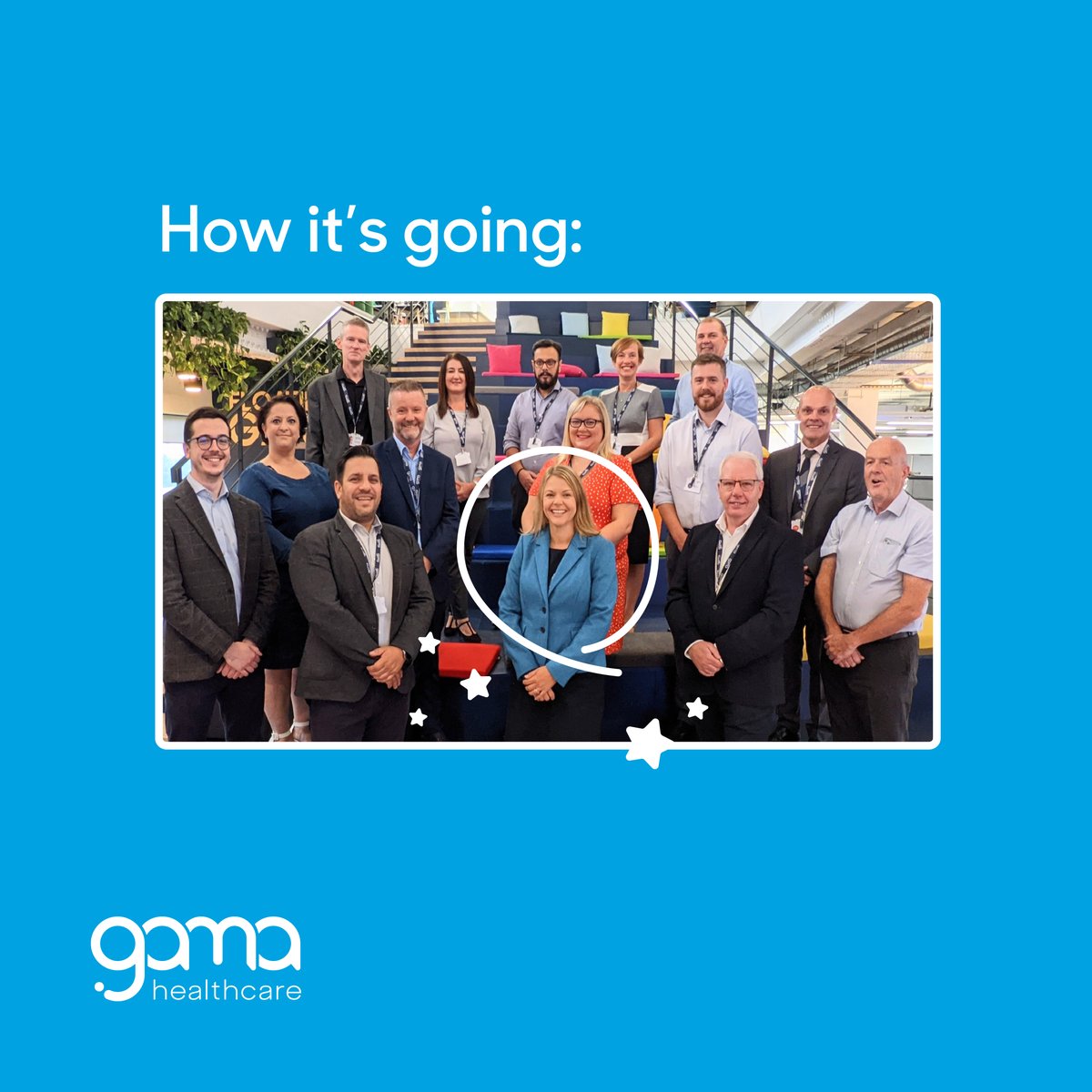 GamaHealthcare's tweet photo. We’d like to congratulate our Head of Acute Sales, @carolclinell, on an incredible 10 years with GAMA! 👏 If you’d like to hear more of her GAMA story, head over to our Linkedin page now 👉 https://t.co/KTk6csT4yS https://t.co/AcHFdFc4hm