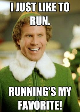 GFMarathon's tweet image. ‘Tis the season for Elf memes and snowy runs ❄️