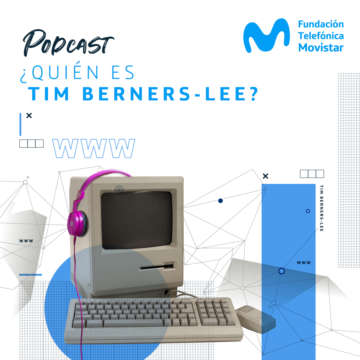 fmovistararg's tweet image. El padre de la World Wide Web. 🌐 
Sí, Tim Berners-Lee fue y es una persona muy influyente en el mundo de las comunicaciones.

¿Conocés su historia?
🎙️ PODCAST: youtu.be/Eo517JTLpVU