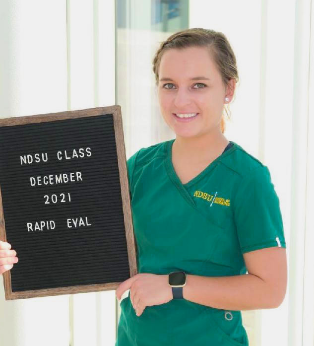 ndsuhhs's tweet photo. "I want to be there for people to help guide them through the process, provide education, and advocate for my patients." Brady Beer has been named Outstanding Graduate in the NDSU School of Nursing at Sanford Health. 👏🏻👏🏿 https://t.co/s8koPY3jM4 #NDSU2021grad #ExperienceNDSU https://t.co/TIkmtvMeAW
