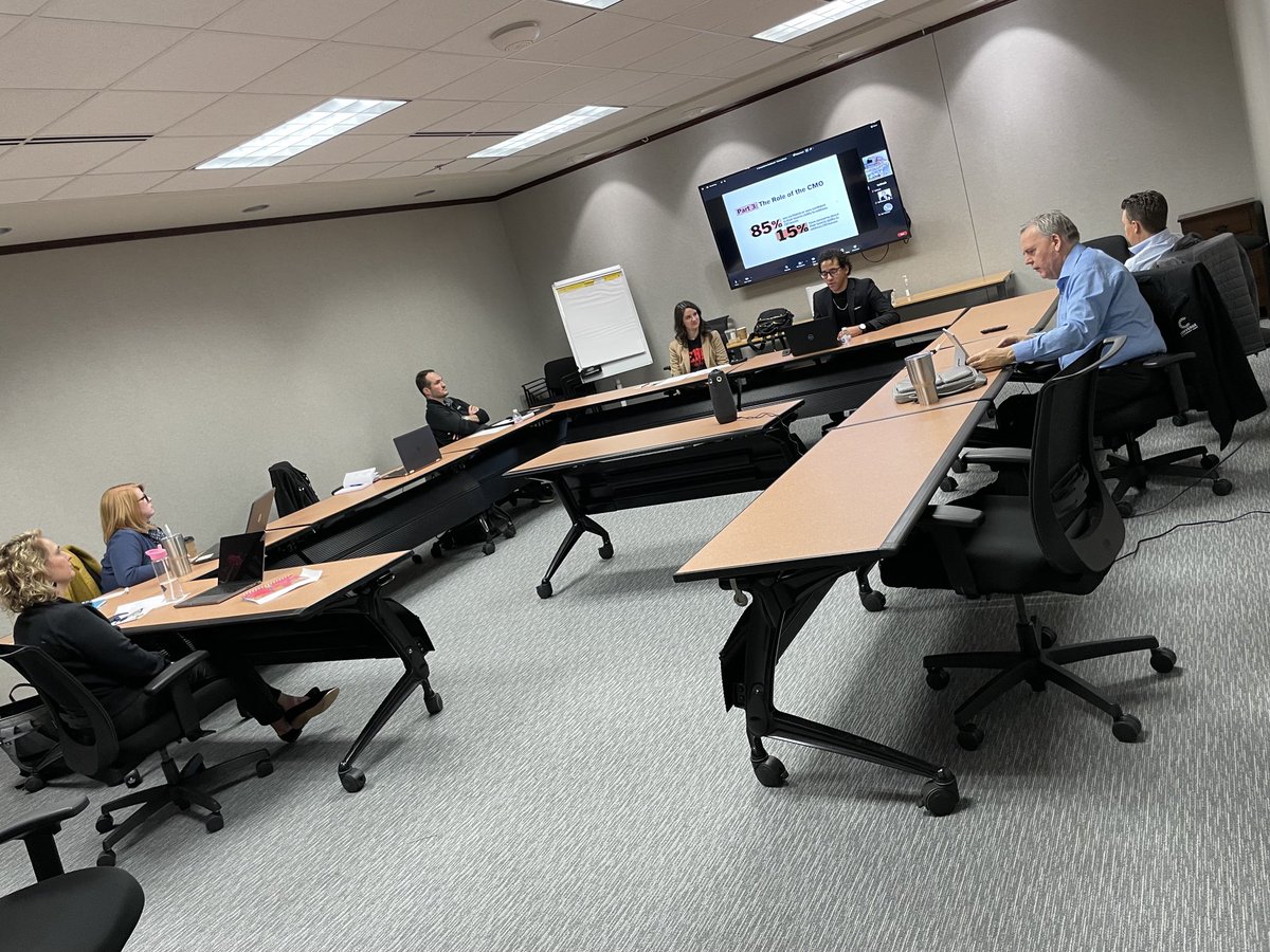 ginablink's tweet photo. Lots of good and important conversation happening this morning in this hybrid (Owl-enabled) @AMACincinnati CMO Roundtable discussion on the Role of Marketing in Creating an Inclusive Future #DEI #CMO #ExecutiveMarketers https://t.co/YGHSWhrrOU