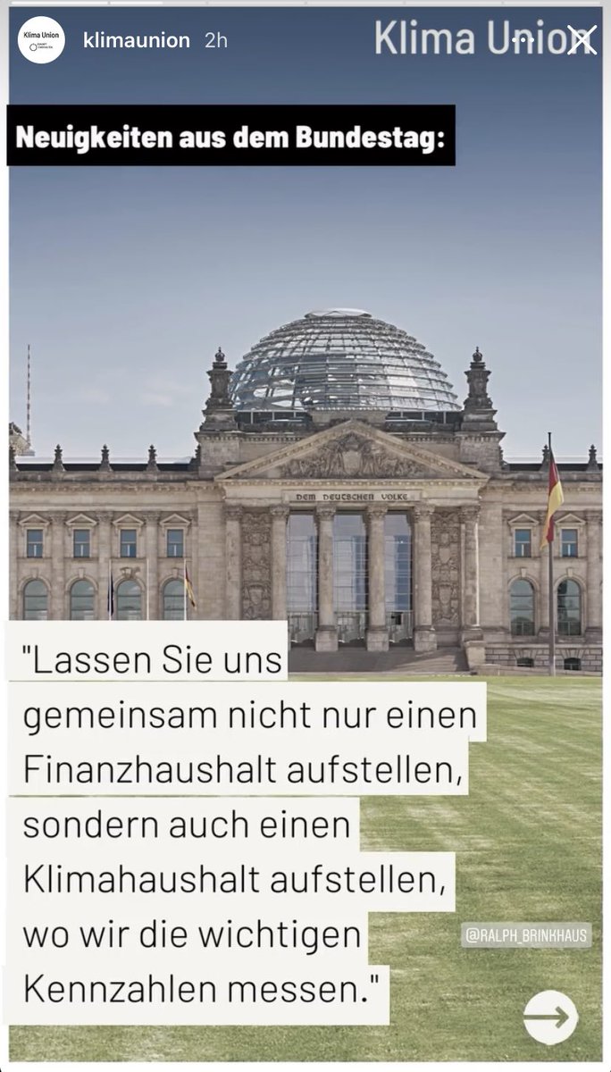 klimaunion's tweet photo. Wirwerden jedes Gramm CO2 zählen, sagt @rbrinkhaus heute im Bundestag.
Um das #4Gt-Restbudget einzuhalten, ist das dringend nötig. Hier die Rede (https://t.co/uVhJKSMAqY) und die Positionen zu 4Gt (https://t.co/nWvZ8CtplK). @CDU @cducsubt #Ampel @_GermanZero https://t.co/V0lyNb9JsK