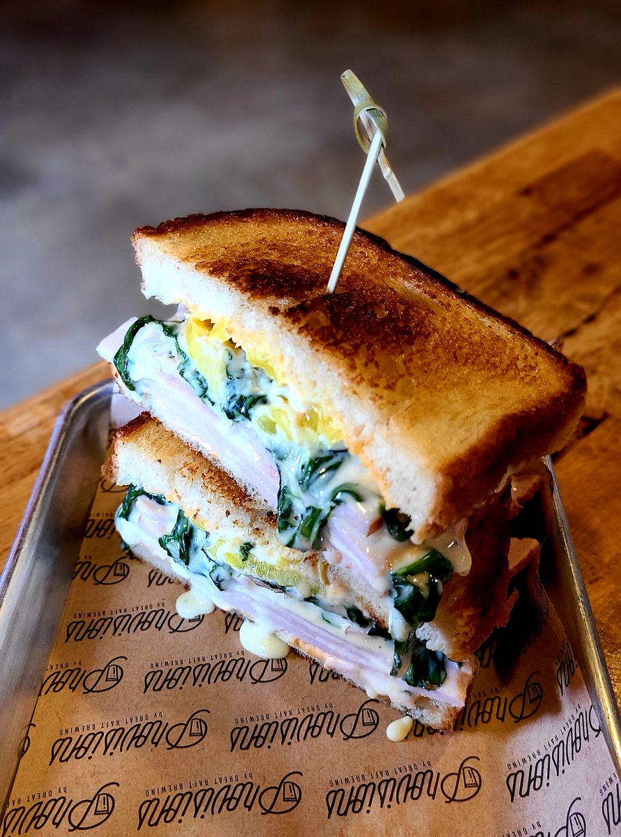 Come in Wednesday through Friday and enjoy the Jesse Boy Turkey Sandwich. This zesty, spicy sammy is anything but sad and features house smoked turkey breast, spinach and brie fondue, banana peppers, and spicy mayo, on toasted sourdough. Pretty dang good if you ask us.