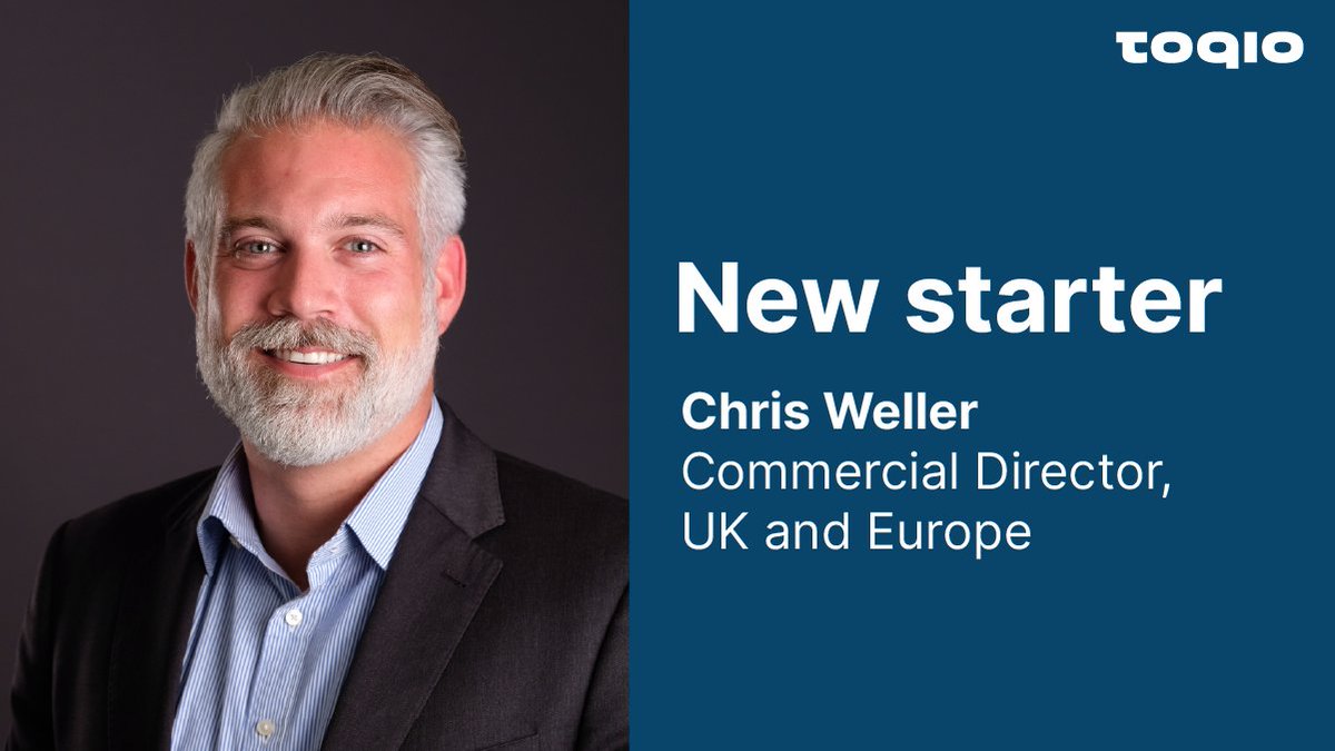 We’re thrilled to announce that Chris Weller has joined the #Toqio team as our Commercial Director for the UK and Europe. Chris has a strong #leadership background at startups, scaleups and established #Fintech businesses. bit.ly/3dQQJH0