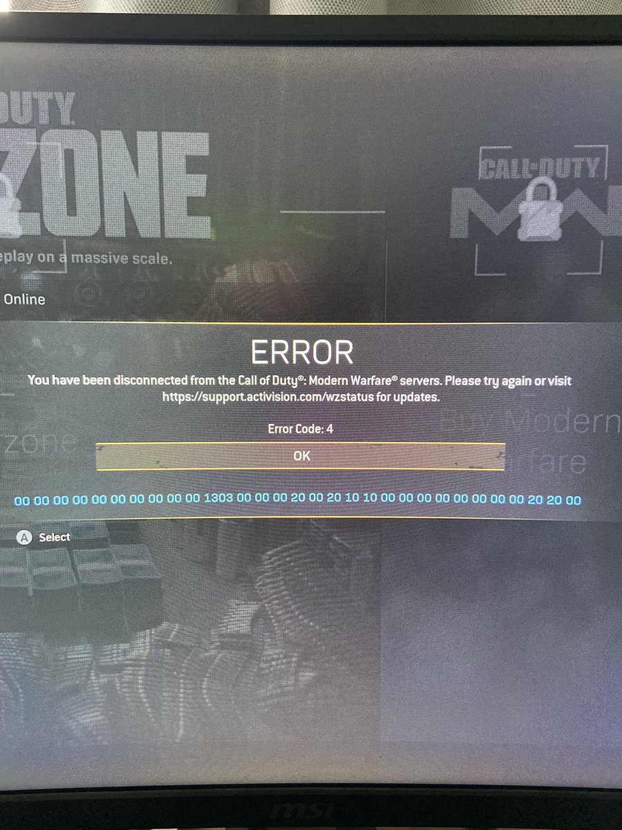 EricMacD14's tweet photo. @ATVIAssist How do I get past this error? It is stopping me from logging into the game. #Help lol https://t.co/Y4X9WzFBsE