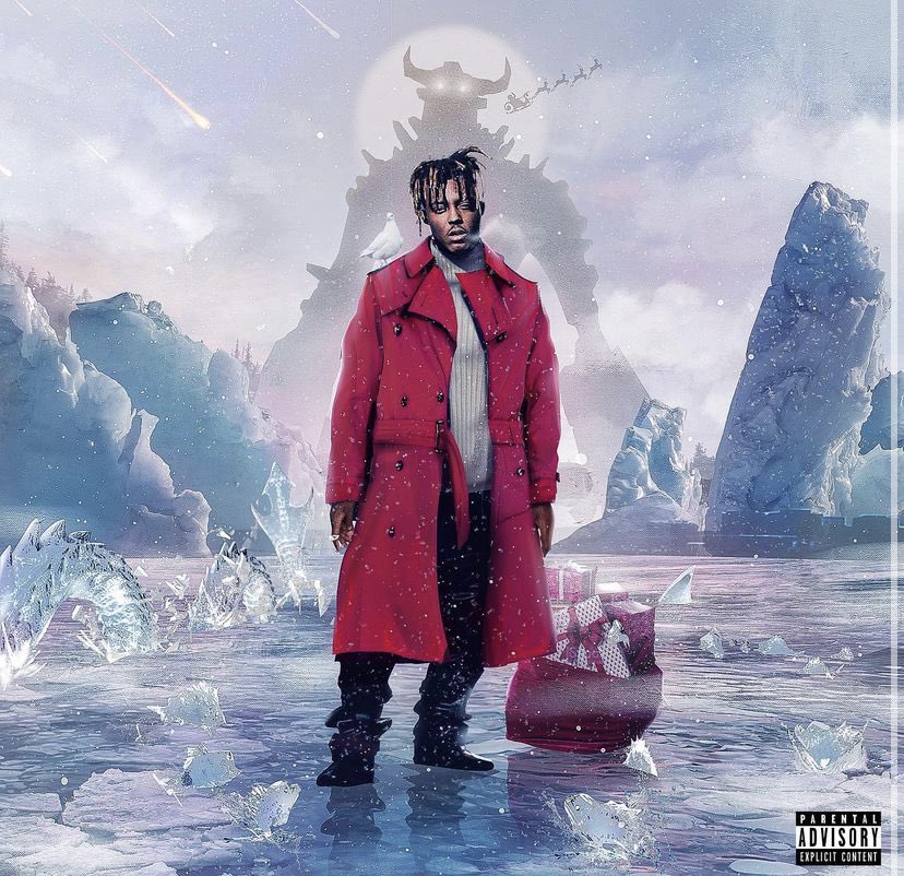 Juice WRLD’s album covers in Christmas versions