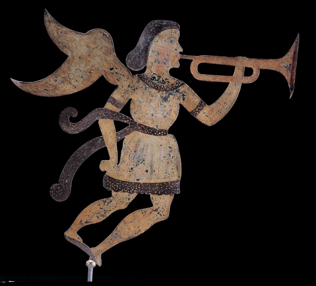 FolkArtMuseum's tweet photo. Join us on Thursday, December 16 at 1 pm EST for our final virtual tour of American Weathervanes: The Art of the Wind. ⁠
⁠
To register: education@folkartmuseum.org; a Zoom link will be sent with confirmation.

#AFAMVanes #AFAM #Weathervanes https://t.co/8ISXeCs4pe