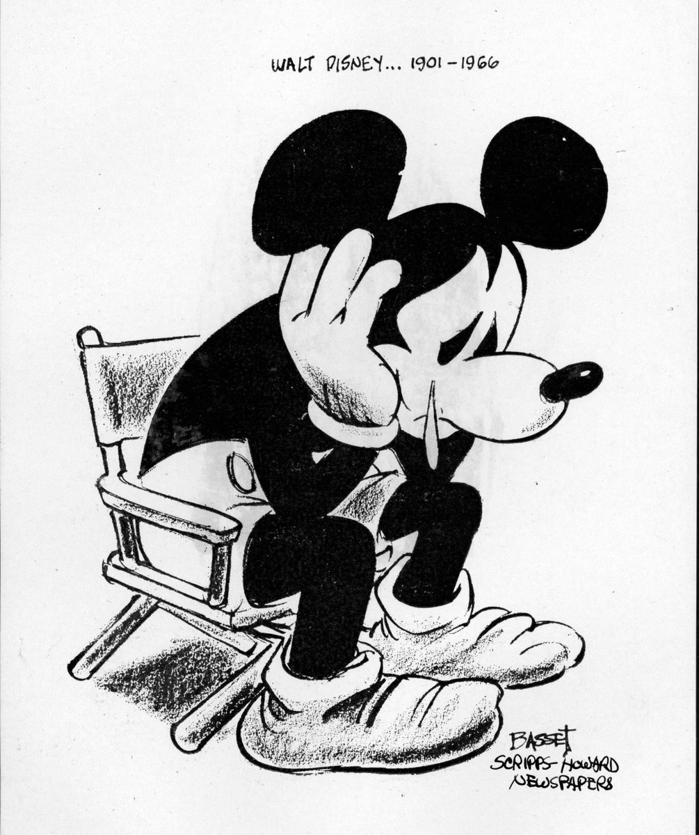 WDFMuseum's tweet photo. On this day 55 years ago, the world mourned the passing of Walt Disney. https://t.co/wyh08damZv