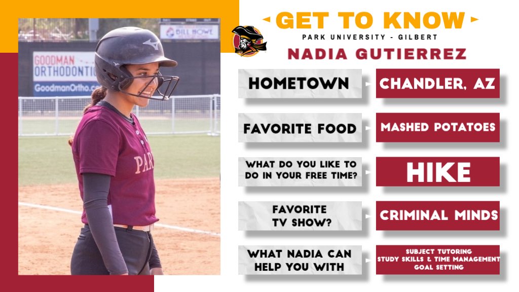 Say hi to one of our professional tutors/mentors, Nadia Gutierrrez 👋! She can help you with subject tutoring, study skills, time management and goal setting!