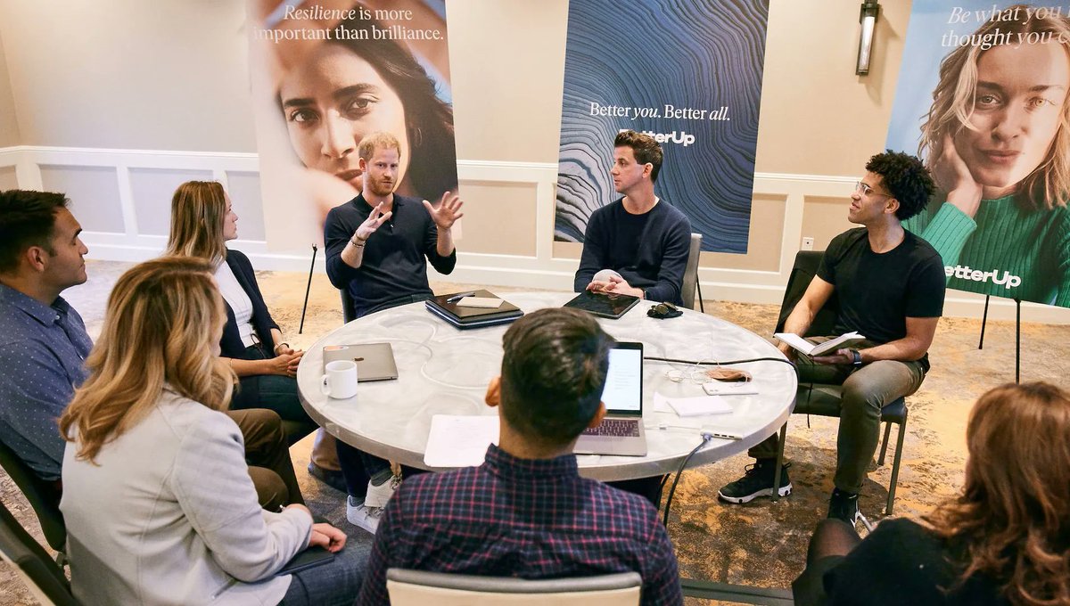 .<a href="/BetterUp/">BetterUp</a> takes the pledge and commits to social impact! Hear from their CIO, Prince Harry, on their three pillars of growth &amp; why they #Pledge1: bit.ly/31MoJSA