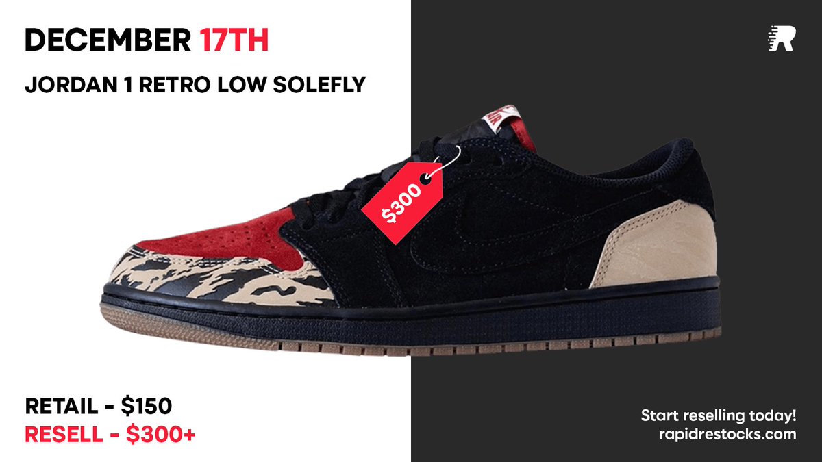 RapidRestocksio's tweet photo. Dropping December 17th ⏰

Will you be going for these? 

RapidRestocks members will be prepared to get the W. 

Don't miss out. Join us today https://t.co/1nKJwUE5iN 

P.S - Use code 50OFF for 50% off your first monthly subscription 🤫 https://t.co/6hxgVfBzHI