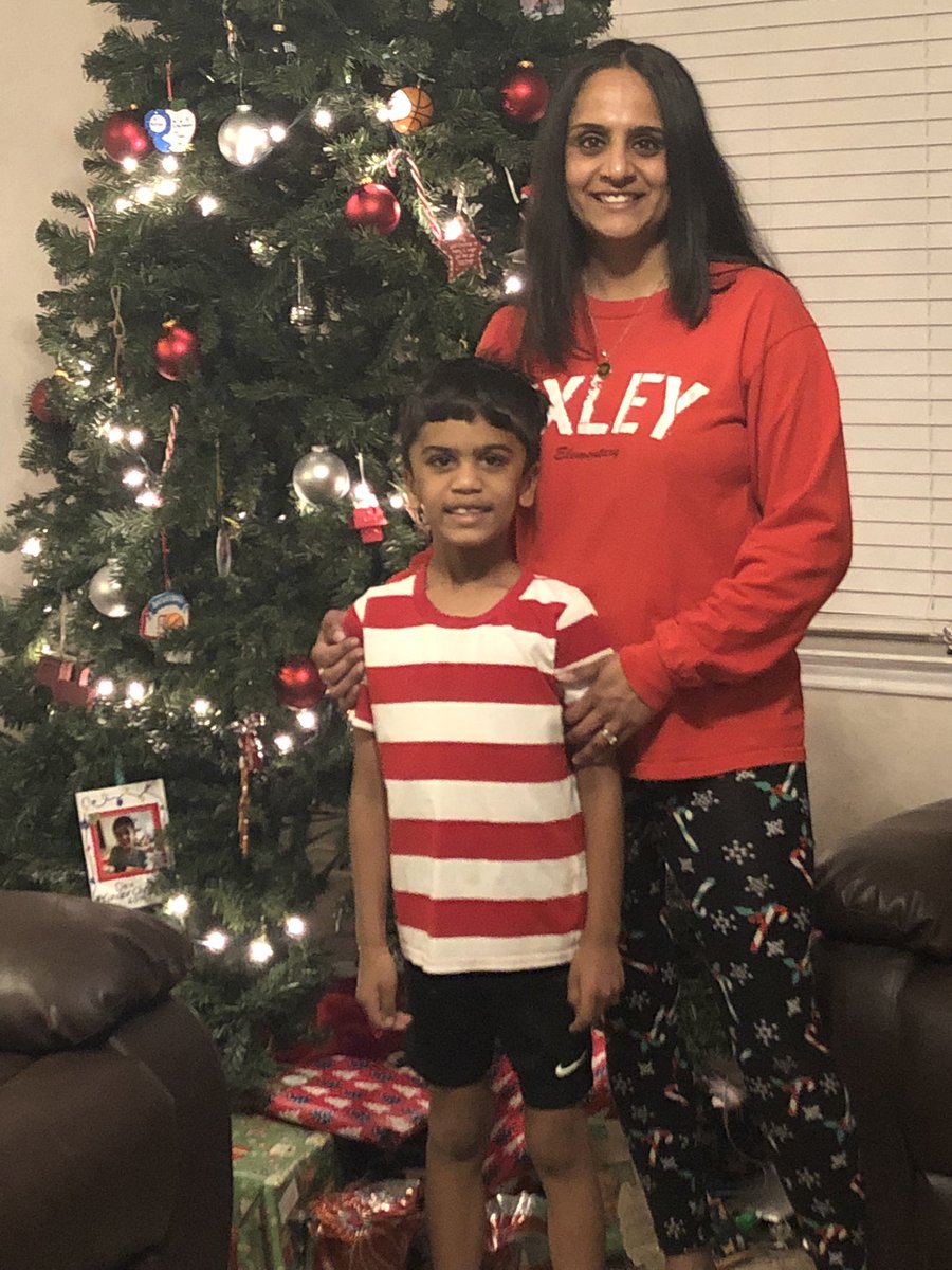 MrsKapadia124's tweet photo. We have been enjoying our theme days so far!! #exleytweets #candycaneday #pjsday https://t.co/8btWHdrw9l