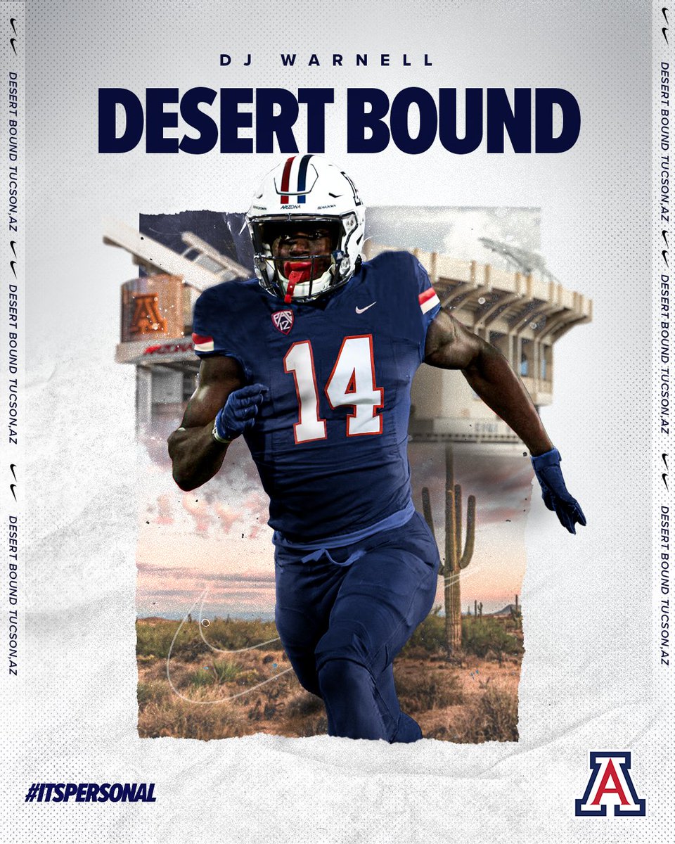🚨🚨🚨

@Djwarnell15 is Desert Bound😤

#ItsPersonal #BearDown
