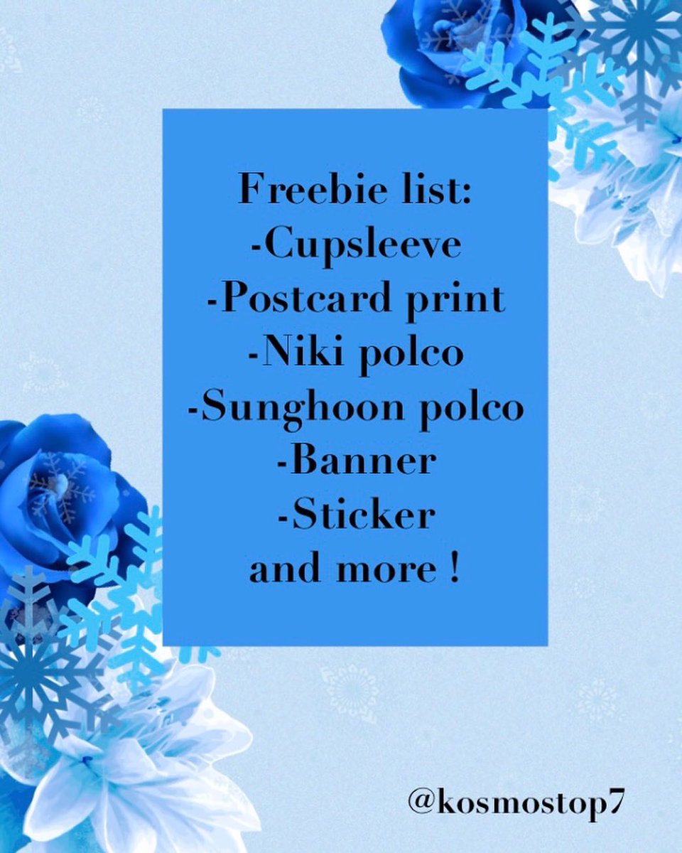 kosmostop7's tweet photo. ❄️First Snow with Sunghoon❄️

Location: T4 Birmingham Cafe 
Time: 12-5pm 

Link to book tickets: https://t.co/gLGMH3xi9v

Follow on Instagram to stay updated! 

#enhypen #SUNGHOON #engene #cupsleeve #cupsleeveevent #kpopevent #kpopcupsleeve #kpop https://t.co/DxXQTWBTIO