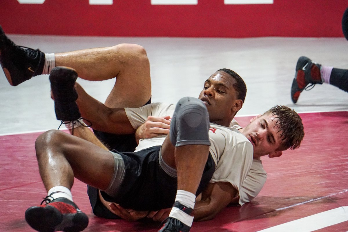 OU_Wrestling's tweet photo. And we keep working...

#Sooners https://t.co/Z0AGlsma7V