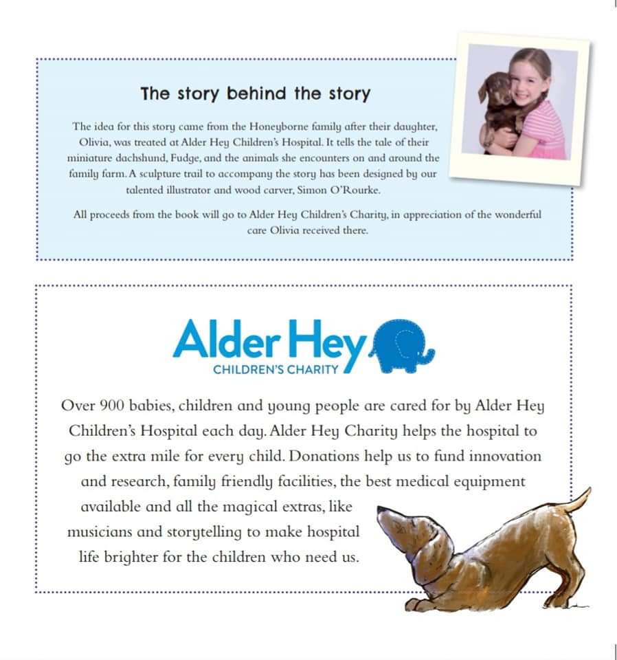 A beautiful children's story book just in time for Christmas with all profits going to <a href="/AlderHeyCharity/">Alder Hey Children’s Charity</a> It can be purchased via fudgeseveningadventure.com a great stocking filler for a great cause! Every child in <a href="/AlderHey/">🏥 Alder Hey 💙</a> at christmas will also receive one as a gift #dachshund