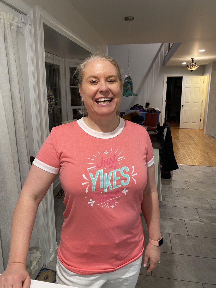 My Twitter user name has its own tee shirt!! Thank you ⁦⁦<a href="/LancerDancers/">LHS Lancer Dancers</a>⁩ this super cute gift!!  I adore it!!