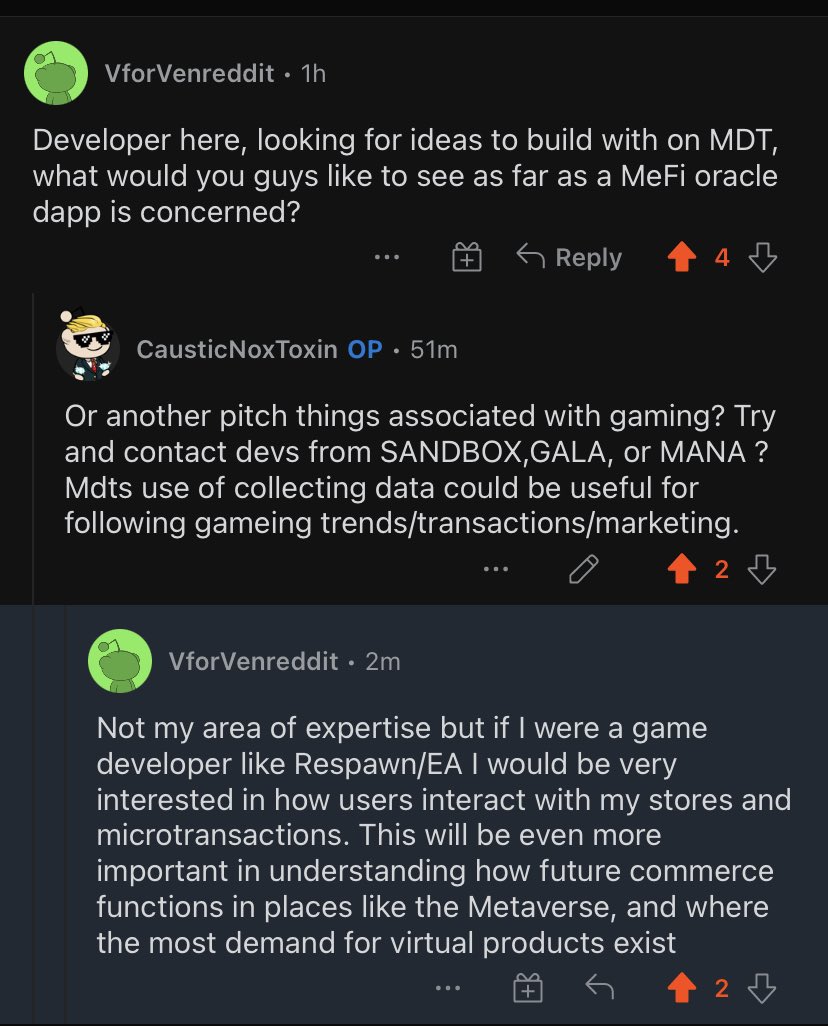 SamuraiBowie's tweet photo. @EA would you guys would ever get into working with crypto devs? For future projects? Example $MDT @MeasurableData https://t.co/XDJLWqJjoj