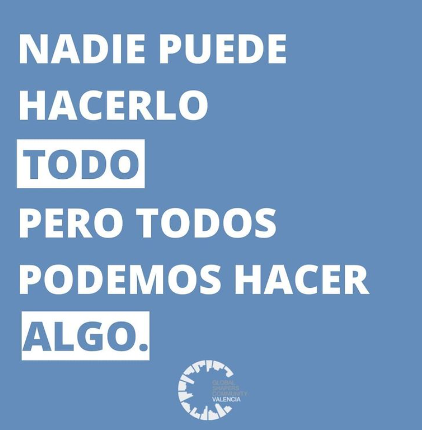 ShapersValencia's tweet photo. Los Global Shapers unimos nuestras fuerzas para actuar de forma local, aportando un pequeño granito hacia el cambio y la mejora de nuestra ciudad.
.
#globalshaperscommunity #change #juventud #jovenesporelcambio #valencia https://t.co/uusDifo4YX