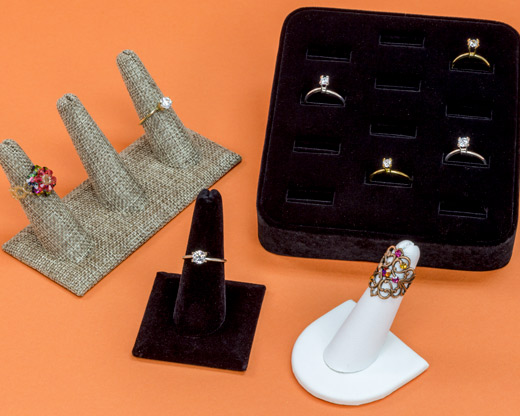jewelrysupply's tweet photo. Featuring both Velvet and Leatherette styles, this section includes Ring Fingers, Ring Clip Displays, and Ring Slot Trays. These quality made Ring Displays will show your Rings in the best way possible, resulting in more sales! #displays #ringdisplay #jewelrysupplies https://t.co/3qzTqydIC3