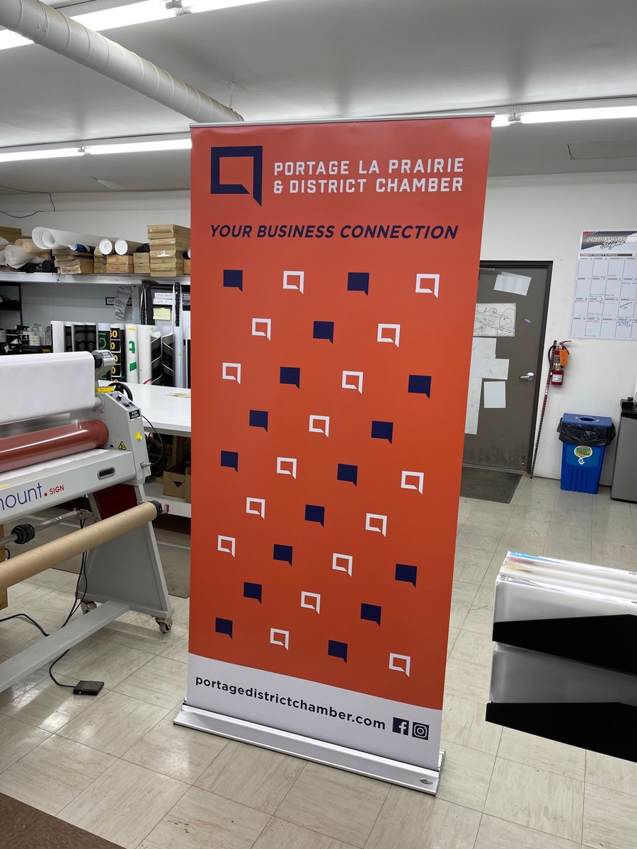 ProimageSigns1's tweet image. As part of the @plapchamber rebrand we designed and fabricated these bright and modern banner inserts. Nice to see they've already been put to good use and Congrats to the winners of the chamber awards!