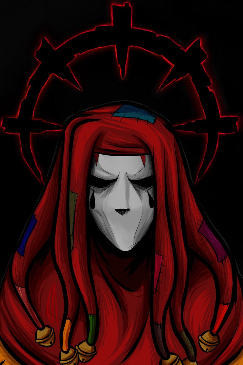 Darkest Dungeon's one and only #Jester ♥️ my favourite  drawing so far I did so far this year
#jesterdarkestdungeon #DarkestDungeon #darkestdungeonart #affliction