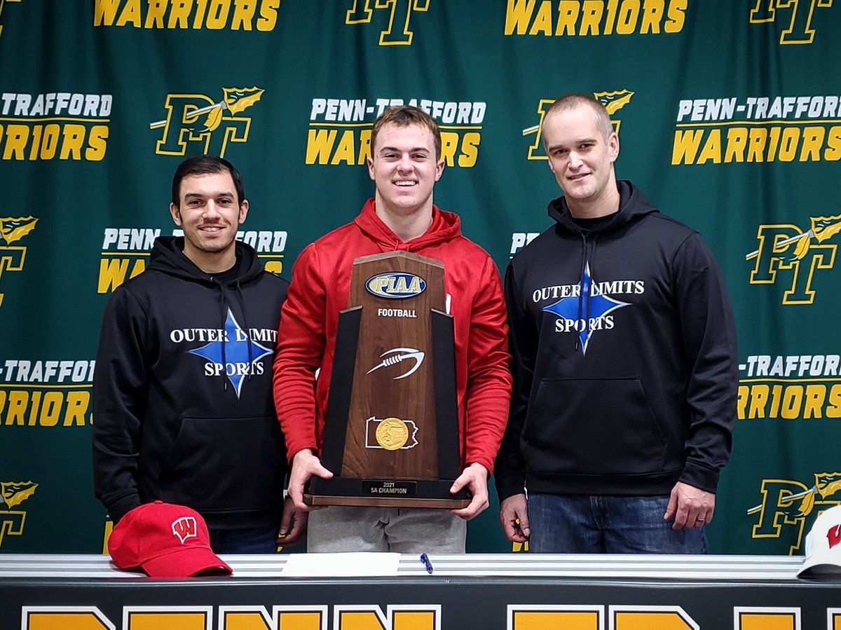 outerlim's tweet photo. Congrats Cade Yacamelli on signing with the Wisconsin Badgers! It was an honor to attend. So proud of what you've accomplished! 💪🏈🏆 @cyacamelli @PTWarriors https://t.co/5o2JqbSsh9