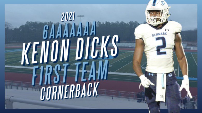 Blessed to Earn First Team All County <a href="/DenmarkDanesFB/">Denmark Football</a>