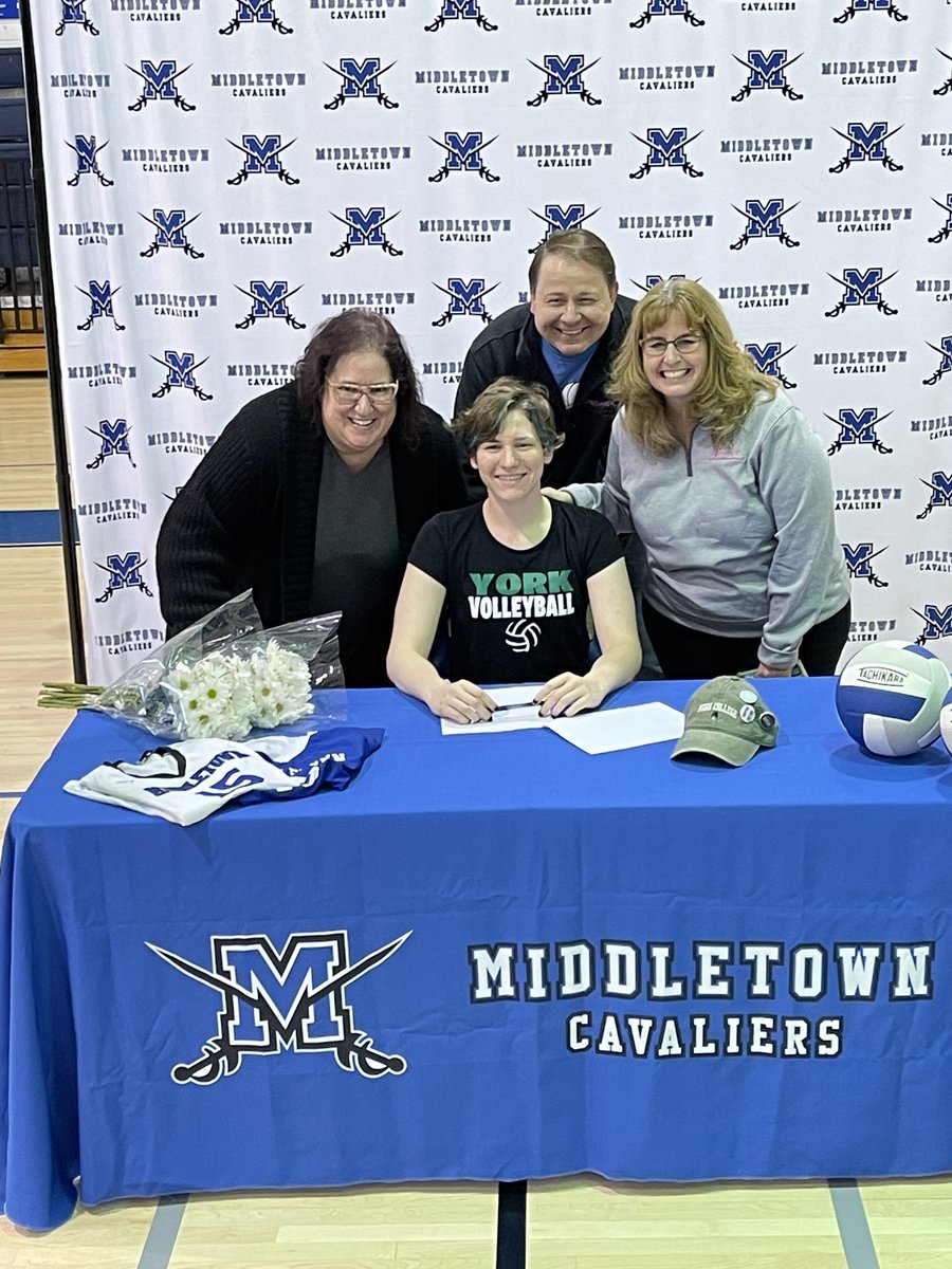 It’s official!!!!!  Morgan can’t wait to be a Spartan!  <a href="/YCPVolleyball/">YCPVolleyball</a>