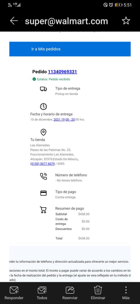 franchesco12's tweet photo. @WalmartMexico es un asco realice un pedido, se confirmo este y me hablan para decirme que no lo tienen, para que los mismos empleados al no pasar  por el artículo se lo queden y lo vendan al doble. Es sabido que los empleados hacen malas prácticas y walmart no hace nada. https://t.co/5EYujXeGED