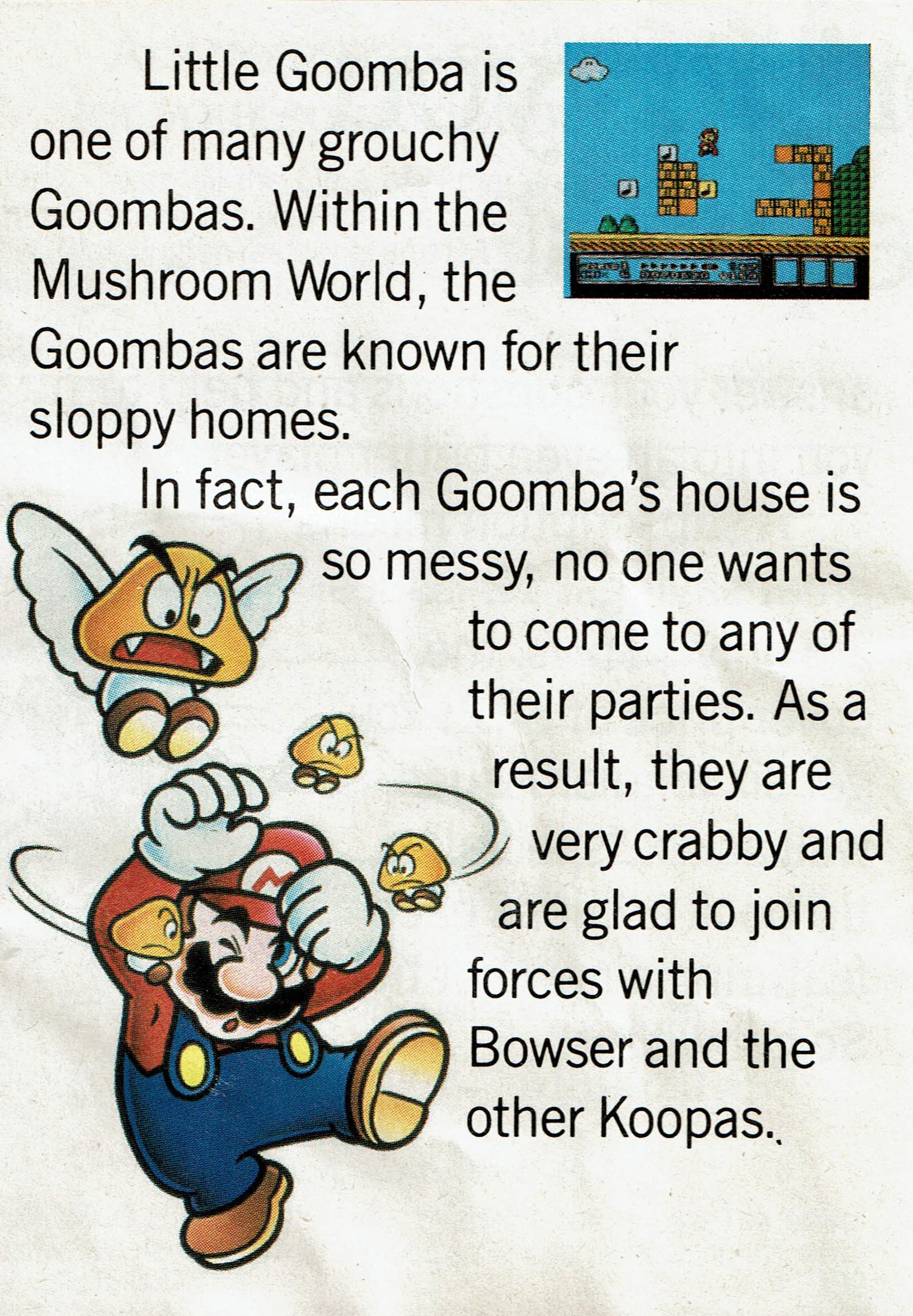 VideoGameArt&Tidbits on Twitter "According to the pamphlet that comes