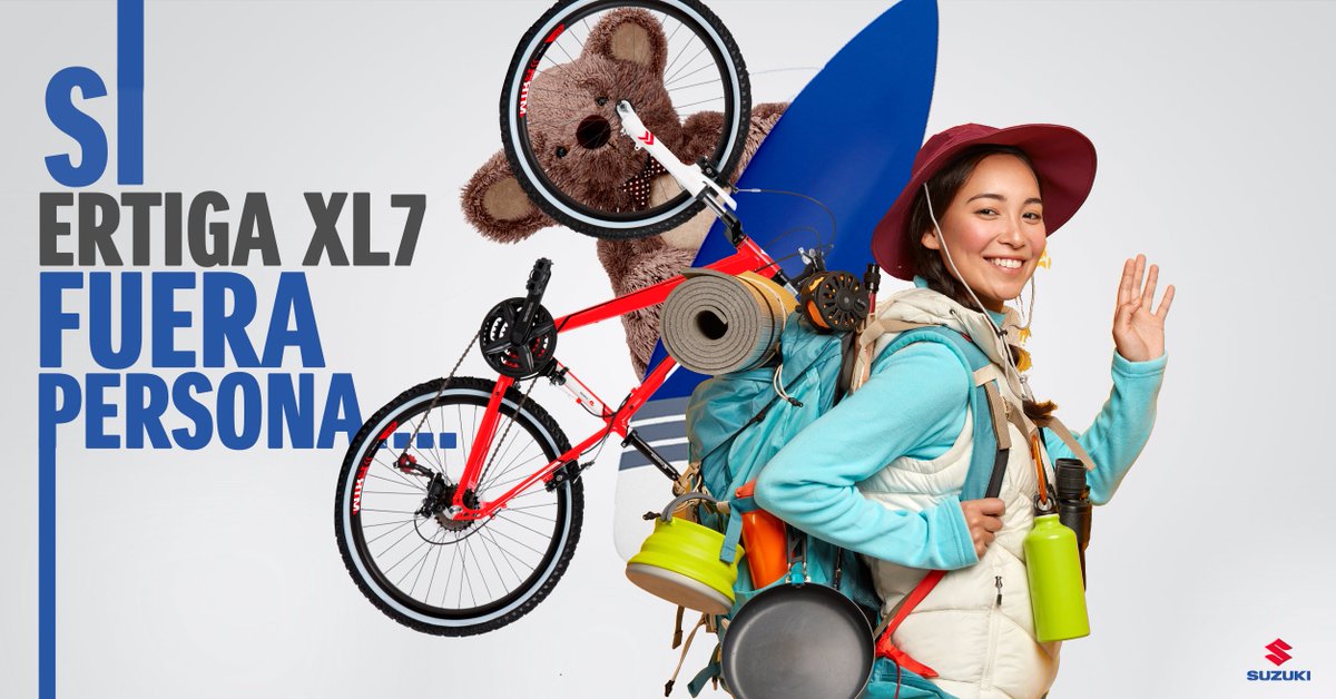 Suzuki_Mex's tweet photo. Nuestra #Ertiga es como la bolsa de Mary Poppins, un mundo infinito de posibilidades cabe ahí dentro. 😉
#ErtigaXL7 #FelizViernes https://t.co/lZSU6L9ck4