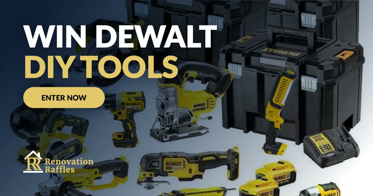 renoraffles's tweet photo. Win a set of DIY tools with Renovation Raffles - the home of great home improvement raffle competitions!👇👇👀  Only £2 a ticket to enter this raffle!!

https://t.co/d4g2PsS0ls

#Competition #Competitions #win #raffle #winakitchen #winabathroom #winhomeimprovements https://t.co/SpEnkjrErC