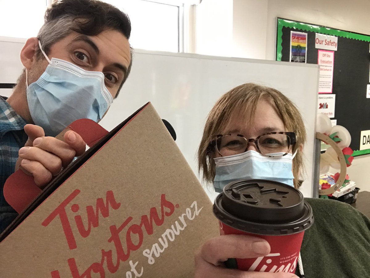GRoadSchool's tweet image. Thank you Tim Hortons South Albert &amp;amp; Harbour Landing for filling our cups! We appreciate you! @TimHortons