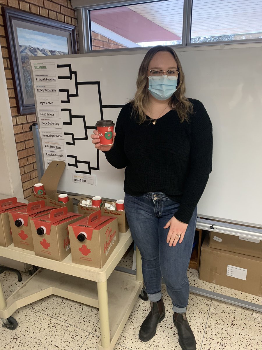 GRoadSchool's tweet image. Thank you Tim Hortons South Albert &amp;amp; Harbour Landing for filling our cups! We appreciate you! @TimHortons