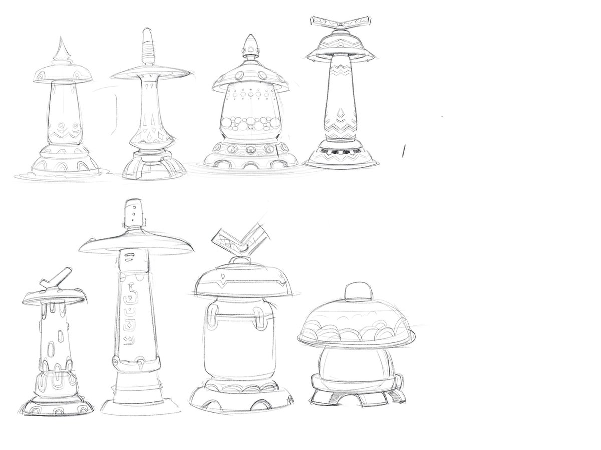 a few quick lantern explorations to find a nice design for my first tutorial. I'm in the trap of not liking any of these…. crap 😁 