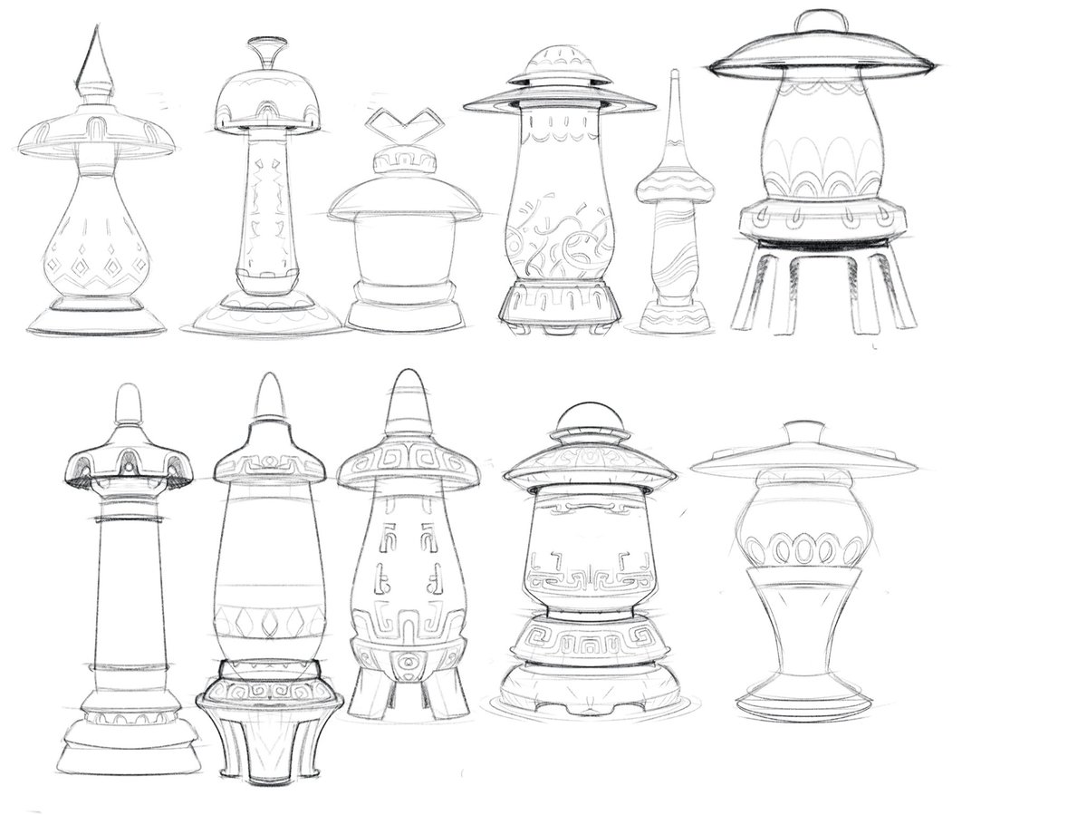 a few quick lantern explorations to find a nice design for my first tutorial. I'm in the trap of not liking any of these…. crap 😁 